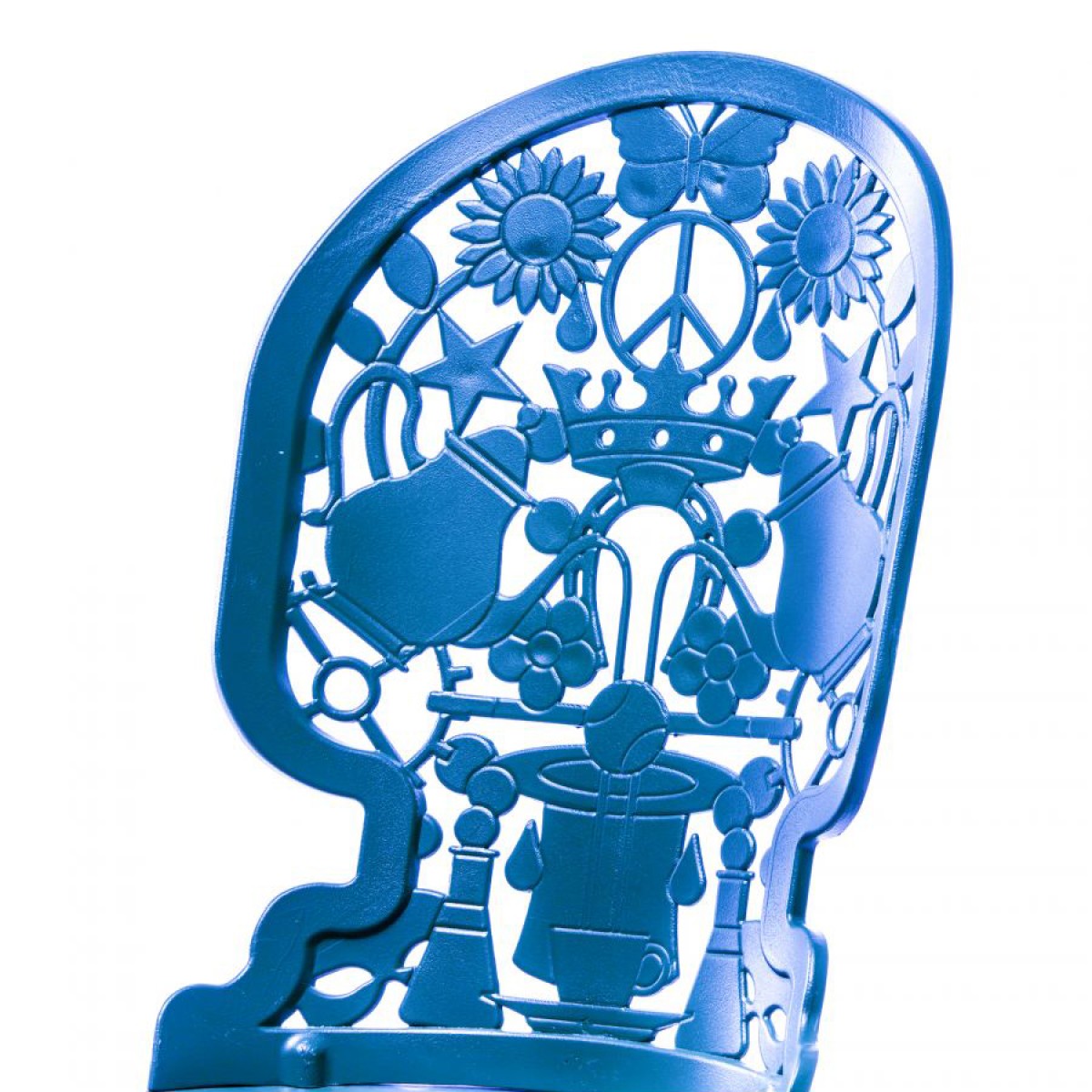 Стул Seletti Industry Collection Aluminium Sky Blue