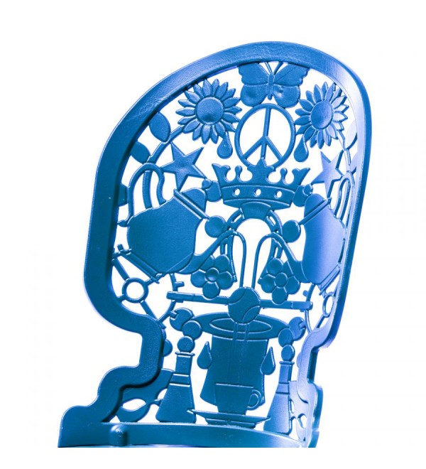 Стул Seletti Industry Collection Aluminium Sky Blue