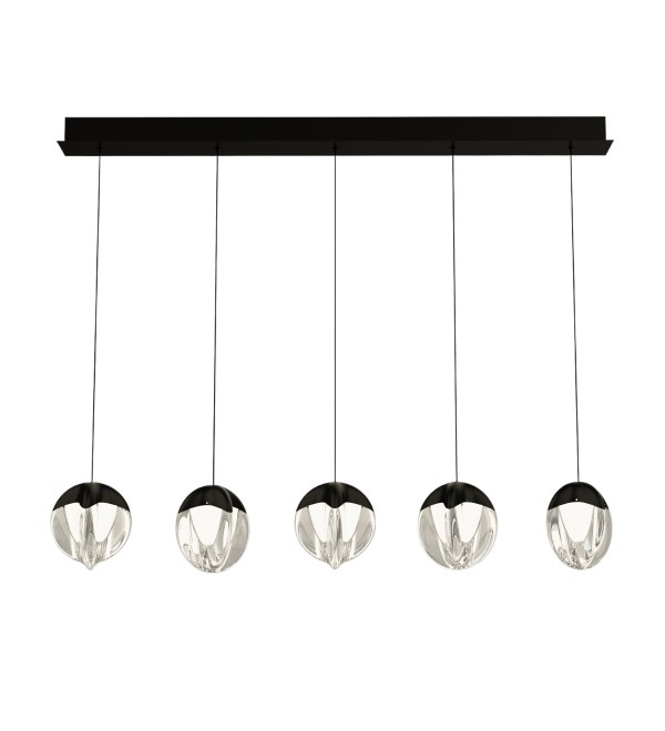 Подвесной светильник Delight Collection MD24001033-5B black/clear