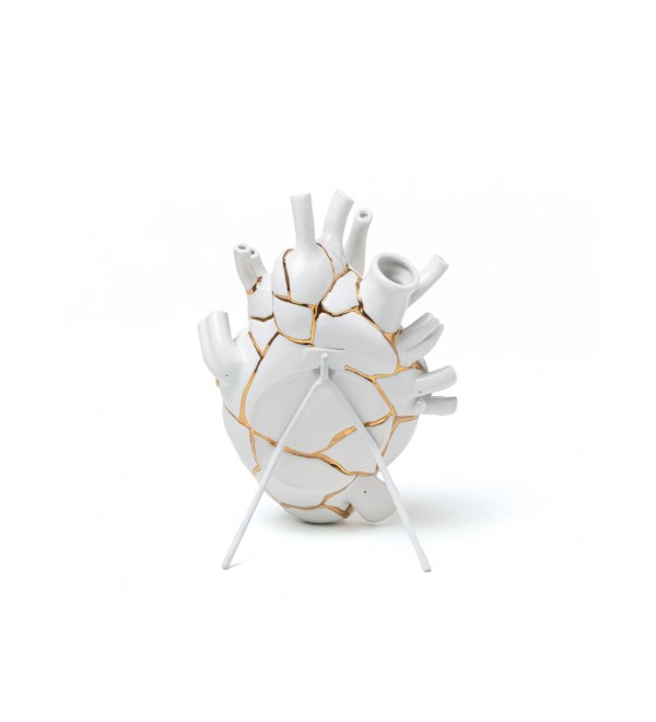 Ваза Seletti Love in Bloom Kintsugi