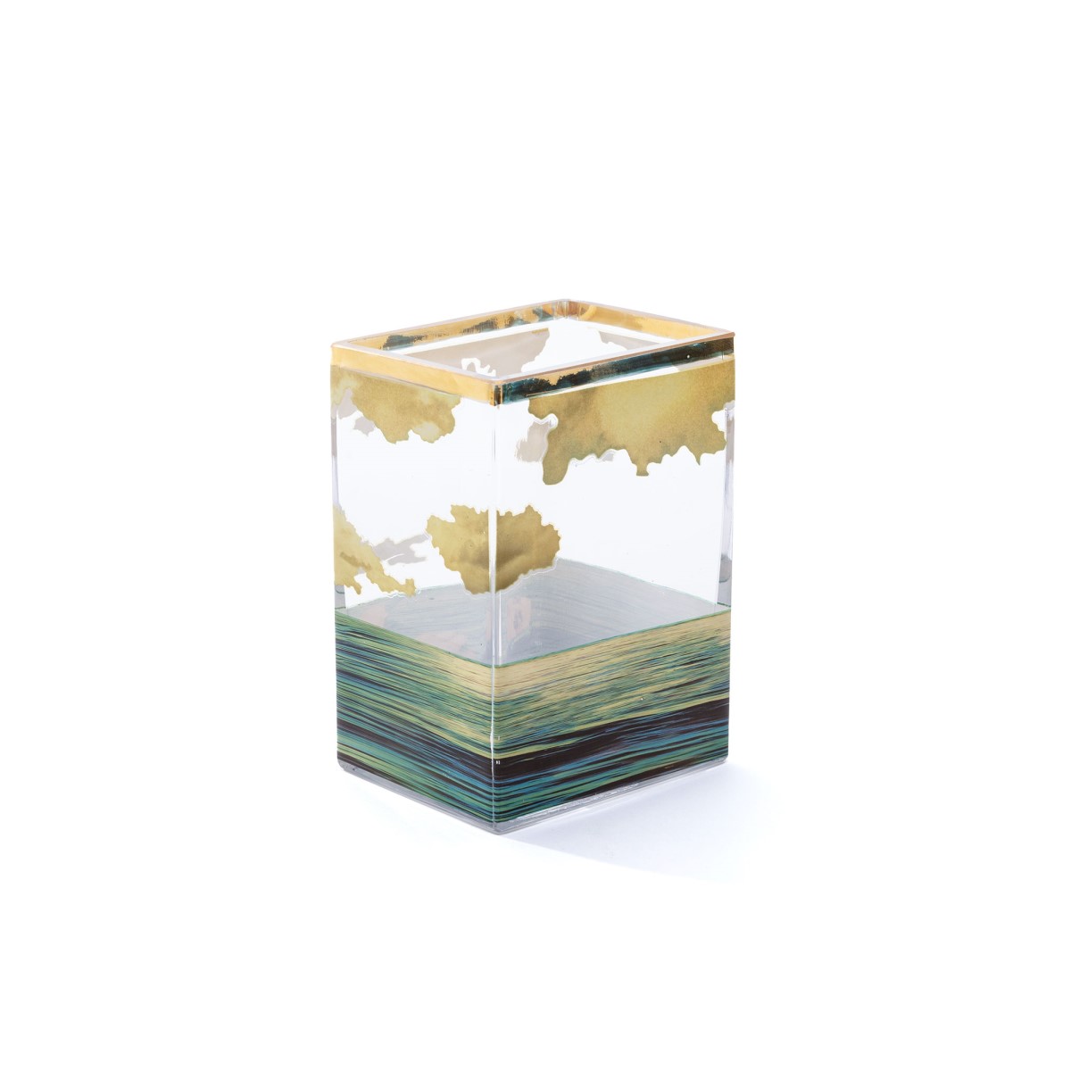 Ваза Seletti Toiletpaper Glass Vase Seagirl Small