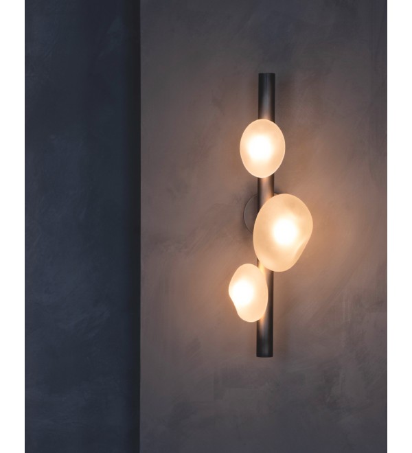 Настенный светильник Delight Collection Matter 5055W/3 black/white