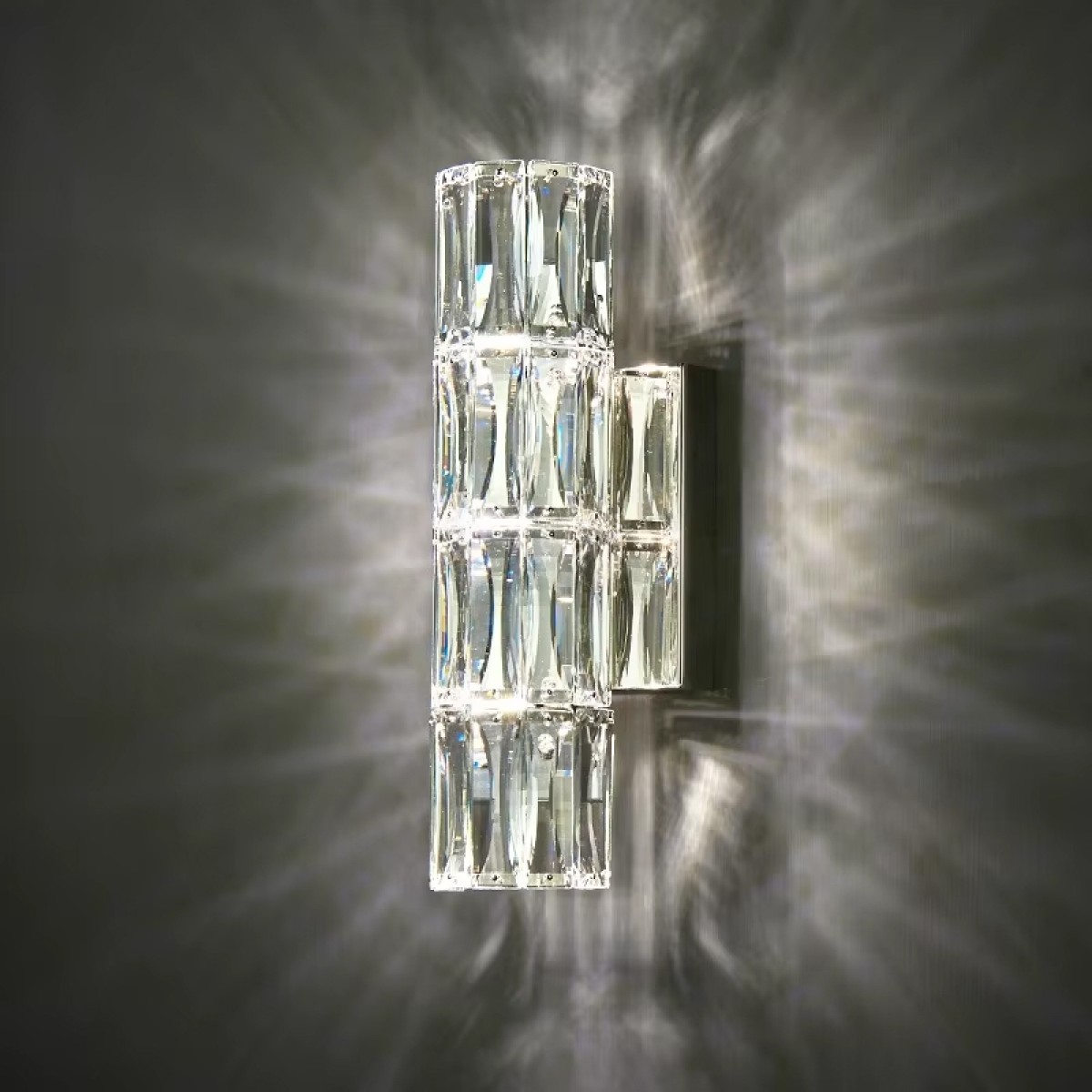 Настенный светильник Delight Collection A06W/4 silver/clear