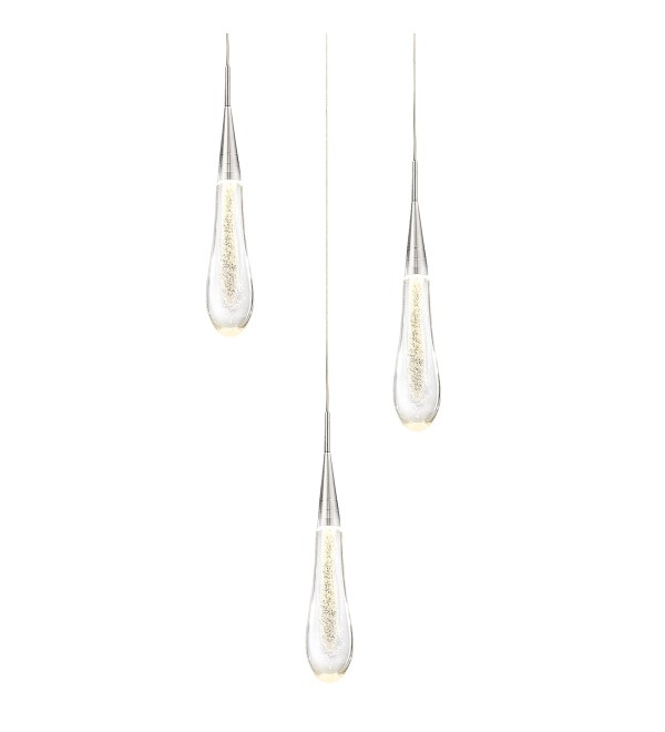 Подвесной светильник Delight Collection Pour DD20591-3 chrome