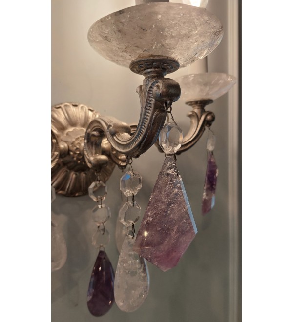 Настенный светильник Schonbek La Scala Rock Crystal 5402-48 R