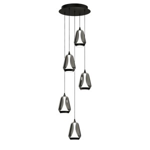 Подвесной светильник Delight Collection MD24001011-5A black/smoky