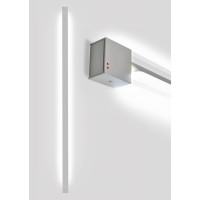 Настенный светильник Fabbian Pivot F39 Light grey 3000 (светло-серый, серый, арт. F39G2575)