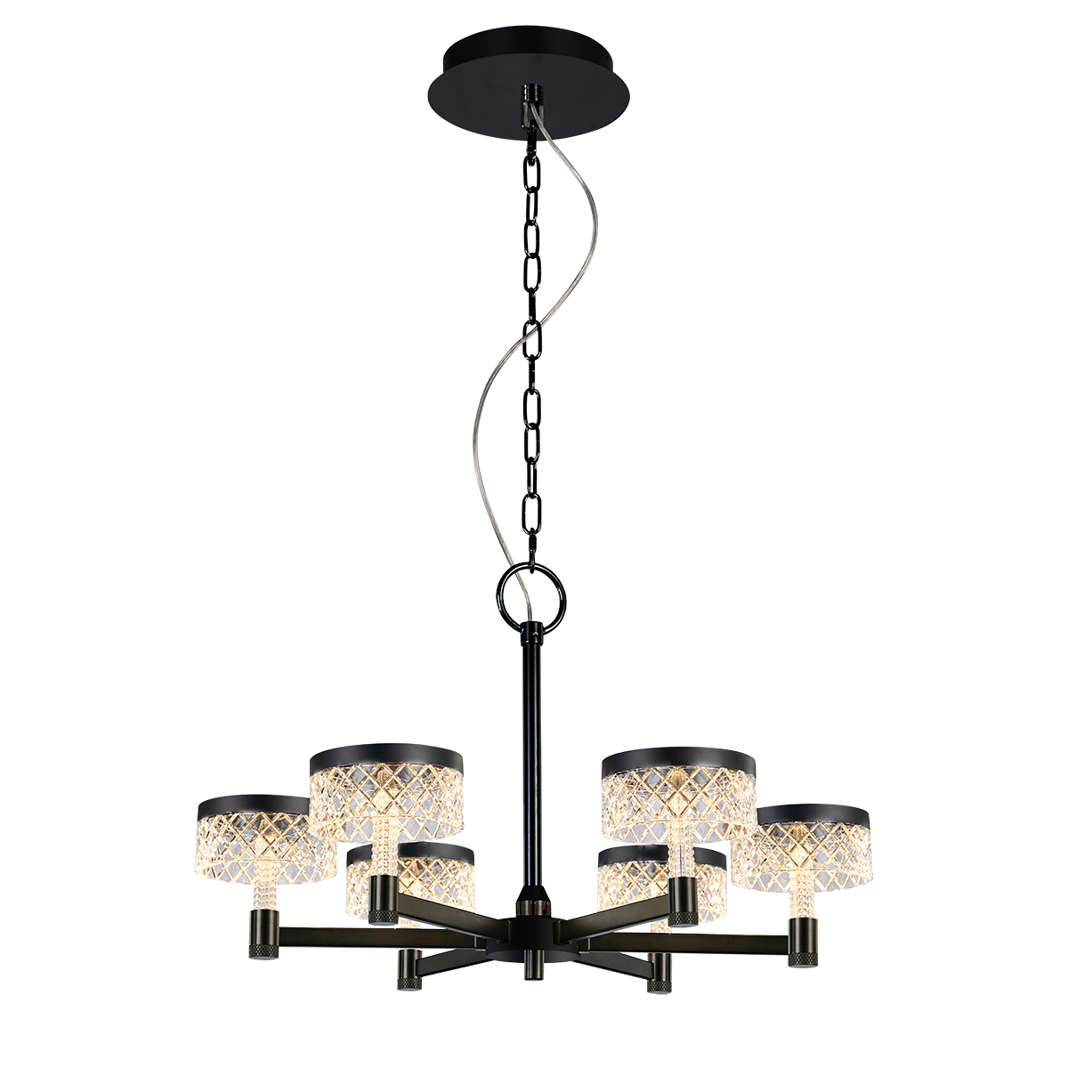 Люстра Delight Collection Diamond cut MD21020075-6A matt black