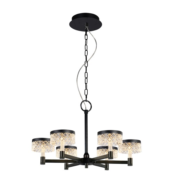 Люстра Delight Collection Diamond cut MD21020075-6A matt black