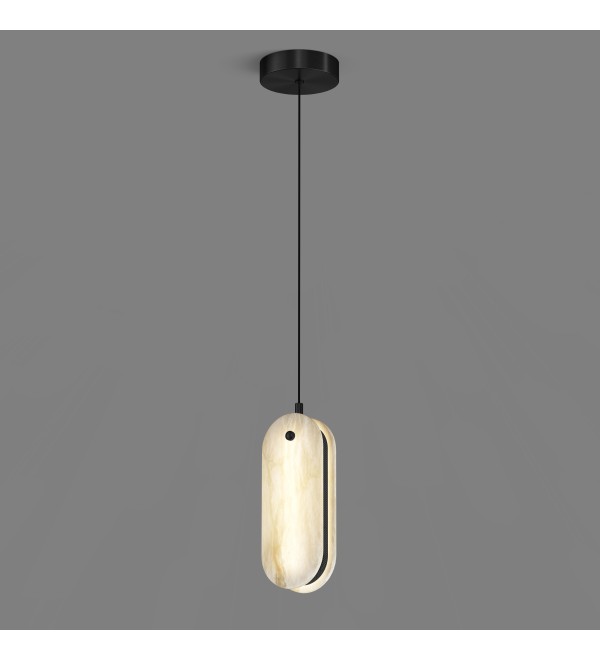 Подвесной светильник Delight Collection MD26030031-1A Matt black / Spanish Alabaster