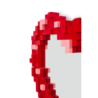Зеркало Seletti Pixel Heart