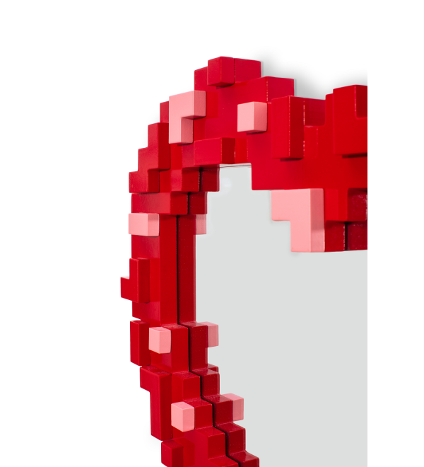 Зеркало Seletti Pixel Heart