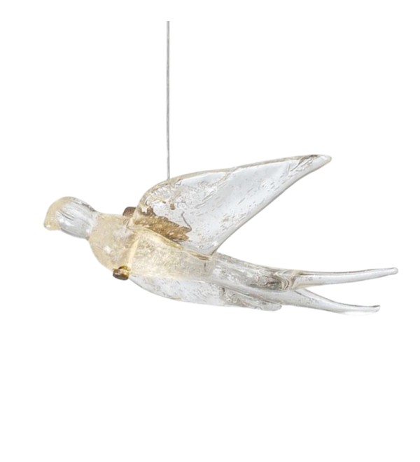 Подвесной светильник Delight Collection 12966-1P clear/gold