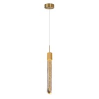 Подвесной светильник Delight Collection OD2510-1 gold/clear