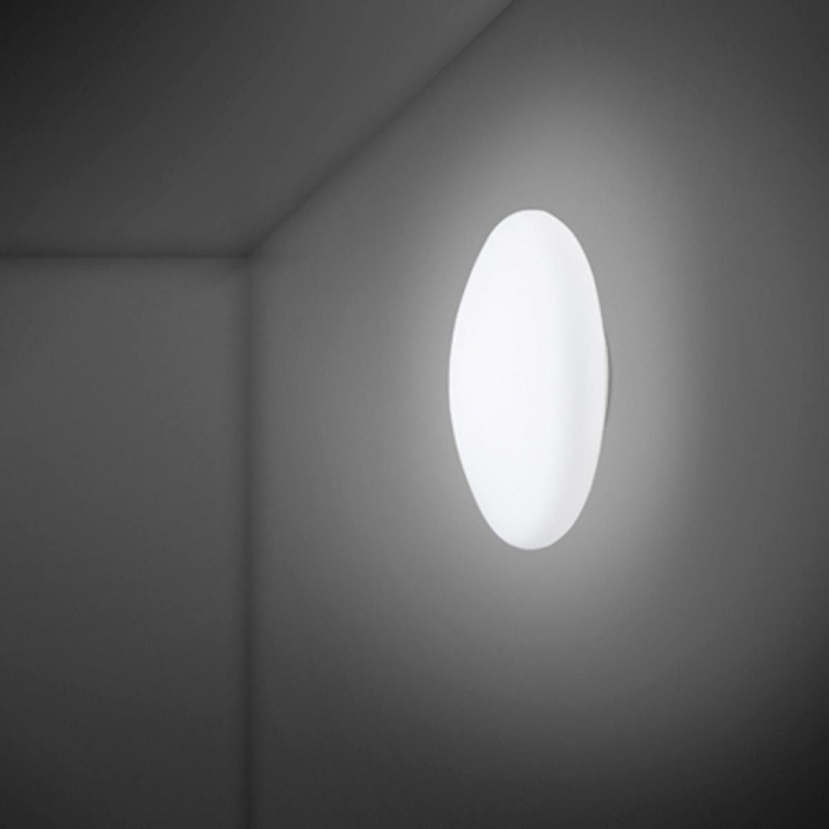 Настенный/Потолочный светильник Fabbian Lumi White d38