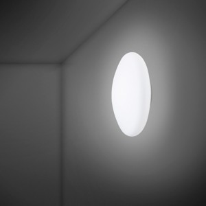 Настенный/Потолочный светильник Fabbian Lumi White d38