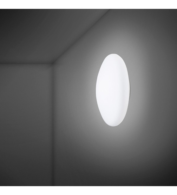 Настенный/Потолочный светильник Fabbian Lumi White d38