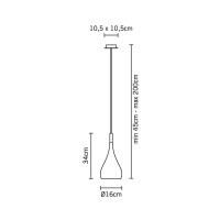Подвесной светильник Fabbian Bijou D75A0502