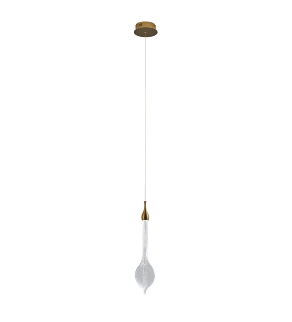 Подвесной светильник Delight Collection OD2433-1 gold/clear