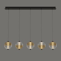Подвесной светильник Delight Collection MD24022079-5B black/amber