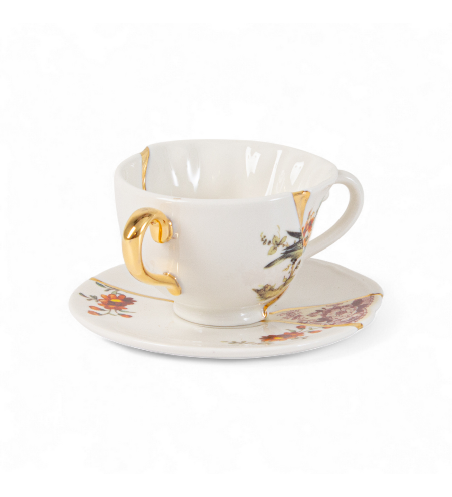 Чайная пара Seletti Kintsugi 1