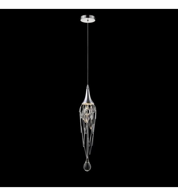 Подвесной светильник Delight Collection Goddess Tears 1 chrome