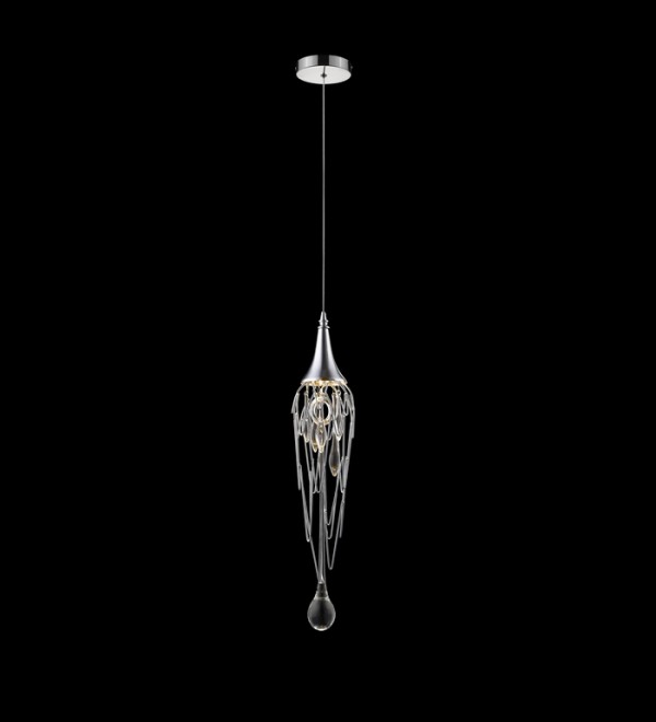 Подвесной светильник Delight Collection Goddess Tears 1 chrome