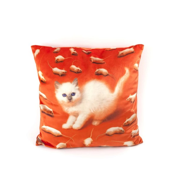 Подушка Seletti Toiletpaper Kitten