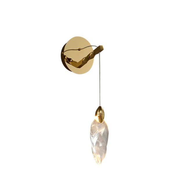 Настенный светильник Delight Collection Colvin MT9176-1W titanium gold