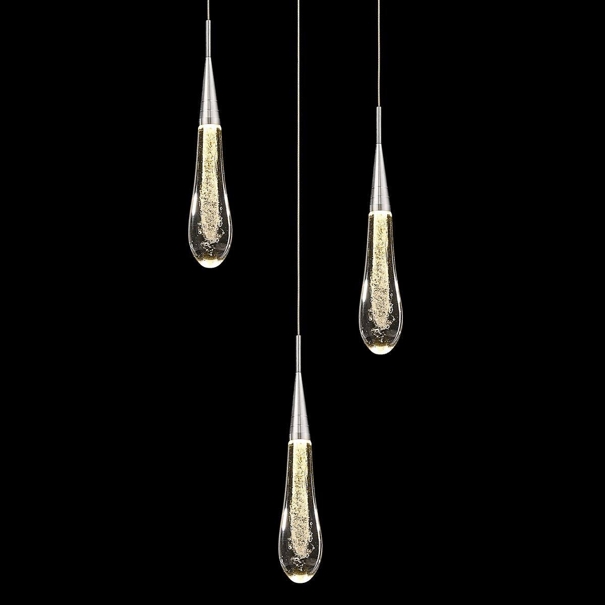 Подвесной светильник Delight Collection Pour 3 chrome