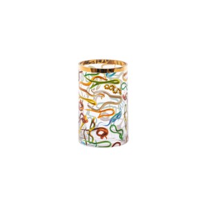 Ваза Seletti Toiletpaper Glass Vase Snakes Small (прозрачный, арт. 14161)