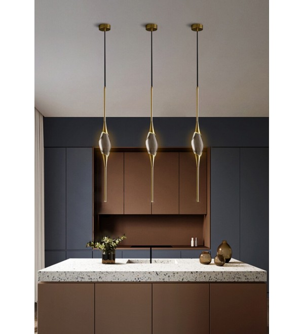 Подвесной светильник Delight Collection Pezzo 1 gold
