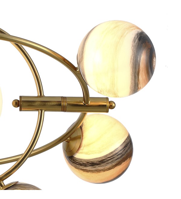 Люстра Delight Collection Planet 7B brass