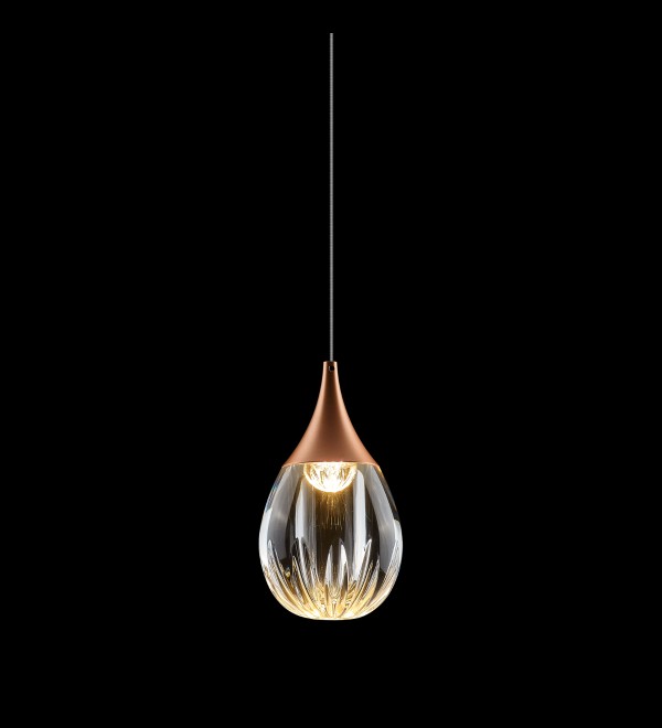Подвесной светильник Delight Collection Stilla MD24001004-1A copper/clear
