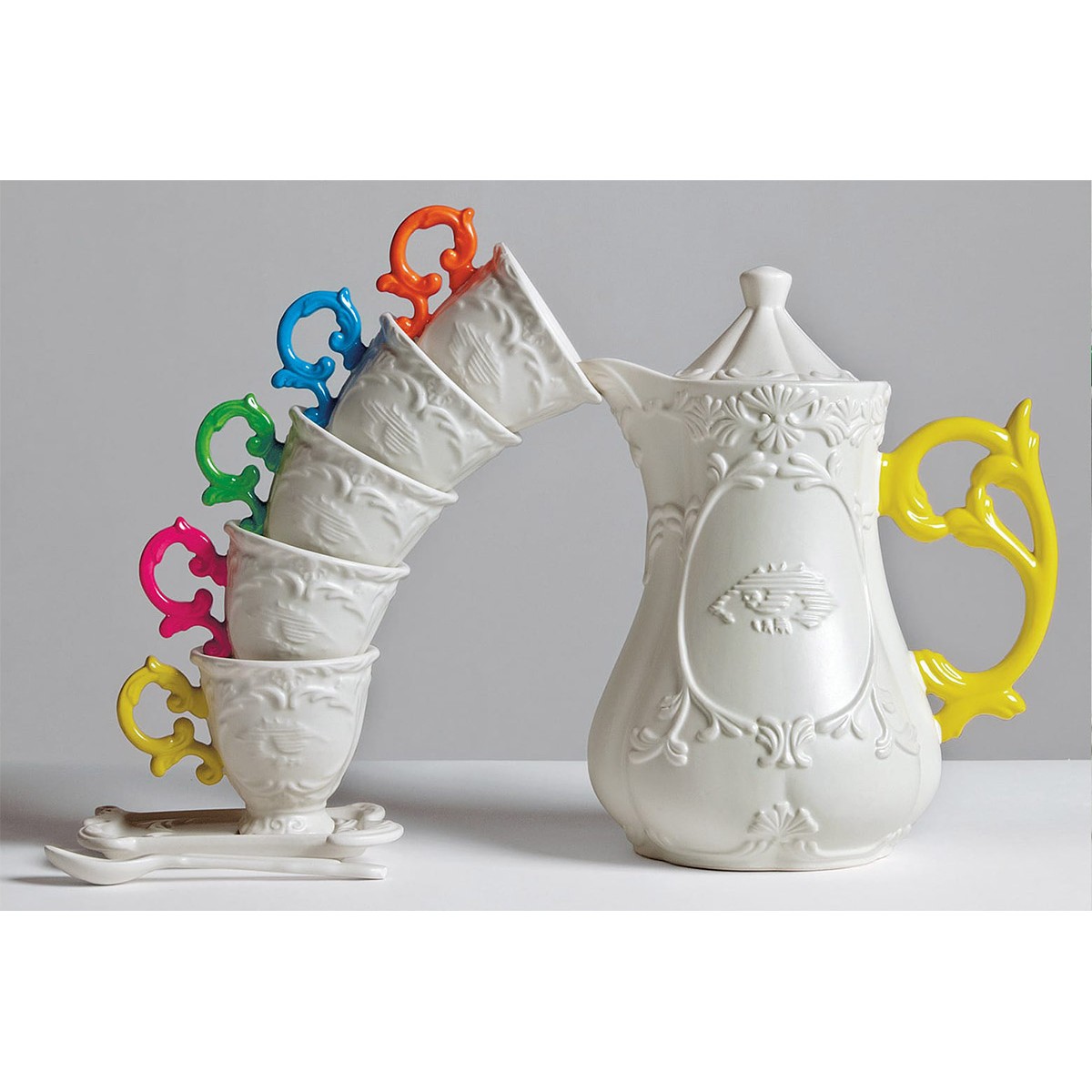 Чайная пара Seletti I-Wares I-Tea Yellow