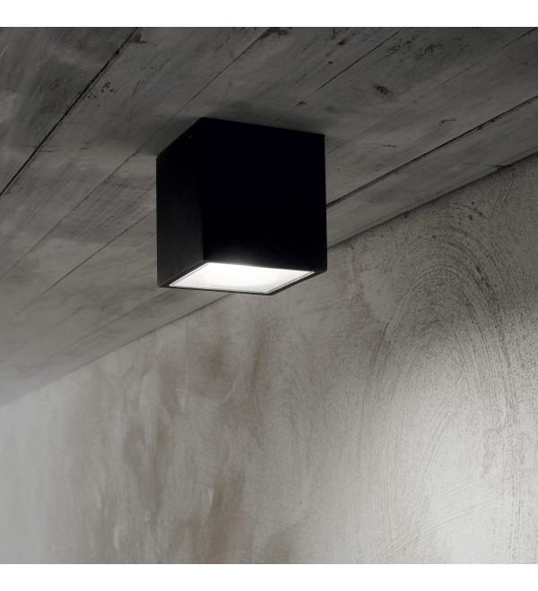 Светильник уличный Ideal Lux Techo PL1 Square D15 Черный GU10 251530