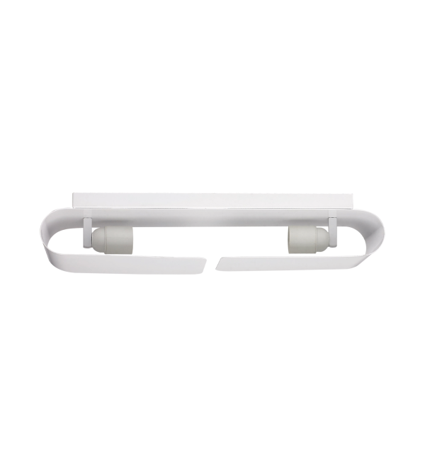 Светильник настенный Ideal Lux Clip AP2 Small Белый E27 014166