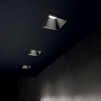 Светильник встраиваемый Ideal Lux Game Trim Square 11Вт LED Белый / Черный 3000К 192352