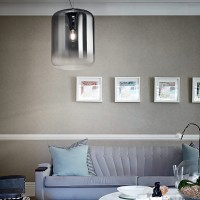Светильник подвесной Ideal Lux Ken SP1 Small Размытый хром E27 112084