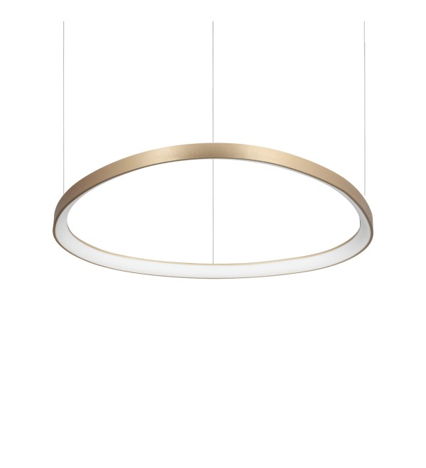 Люстра подвесная Ideal Lux Gemini SP D081 LED 4000K Латунь 372204