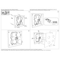 Светильник потолочный Ideal Lux Totem PL3 Белый GX53 215761