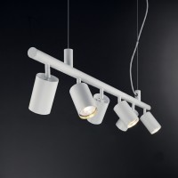 Люстра подвесная Ideal Lux Dynamite SP6 Square GU10 Белый 367460