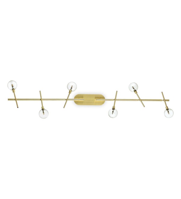 Светильник потолочный Ideal Lux Maracas PL6 Латунь G4 200361
