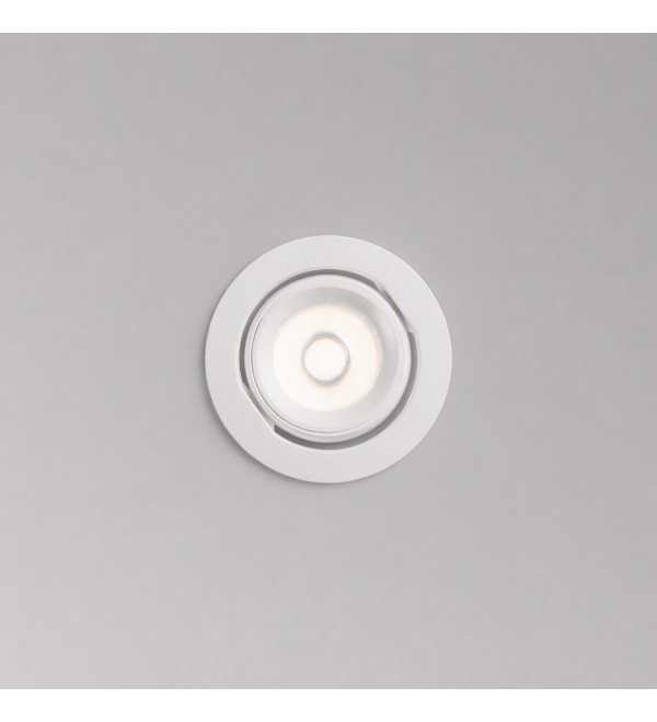 Светильник встраиваемый Ideal Lux Quark FI 12.0W Adjustable 3000K LED Черный 323008