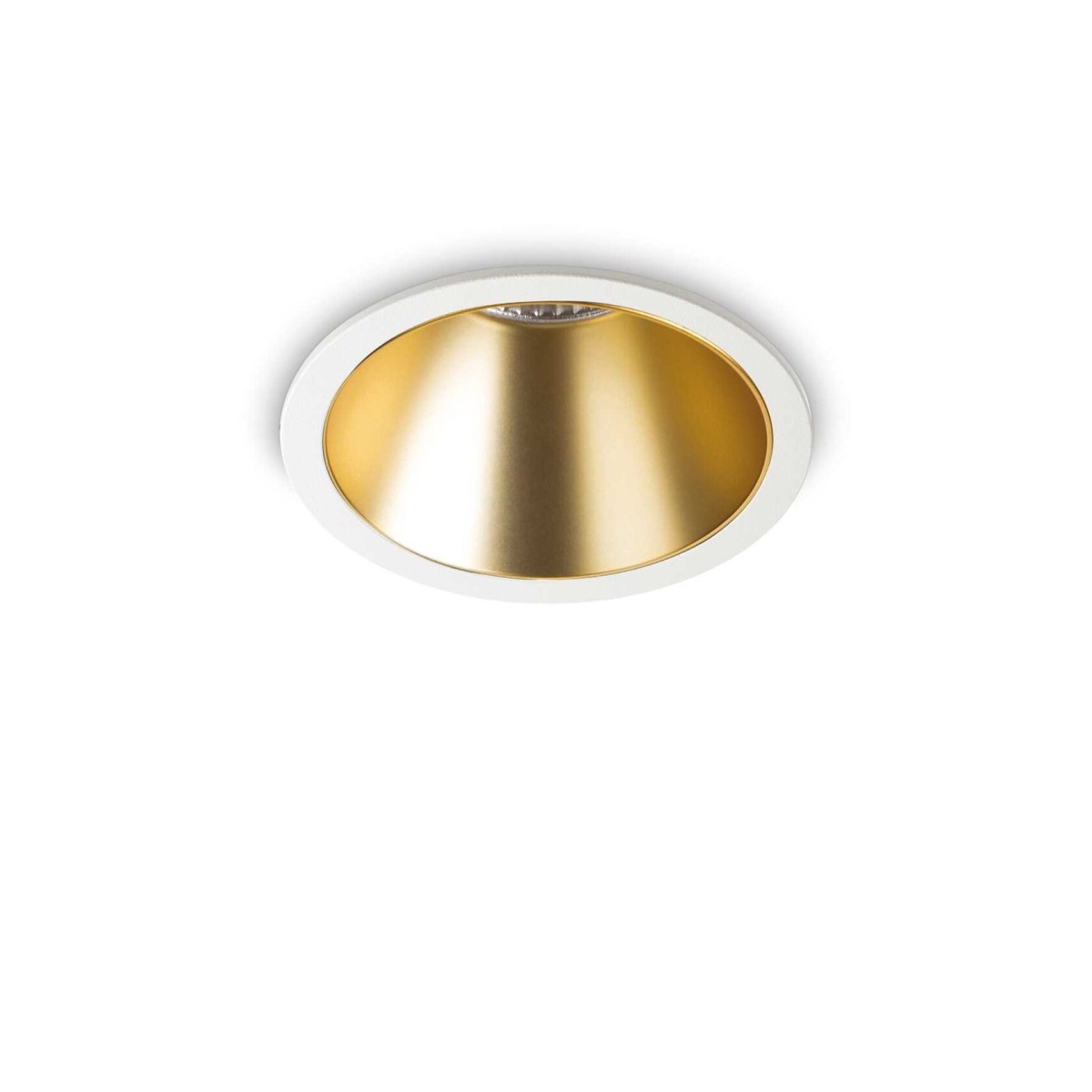 Светильник встраиваемый Ideal Lux Game Trim Round11Вт LED Белый / Золото 3000К 192307