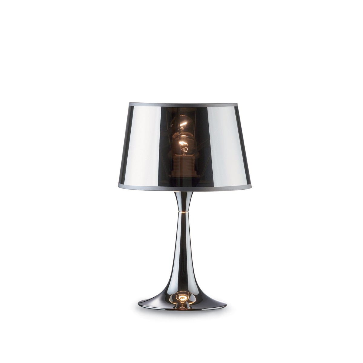 Лампа настольная Ideal Lux London TL1 Small Хром E27 032368
