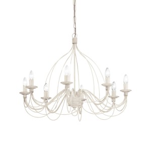 Люстра подвесная Ideal Lux Corte SP8 Белый E14 005898