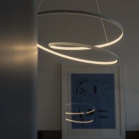 Люстра подвесная Ideal Lux Oz SP D080 DALI 3000K Белый LED 304571