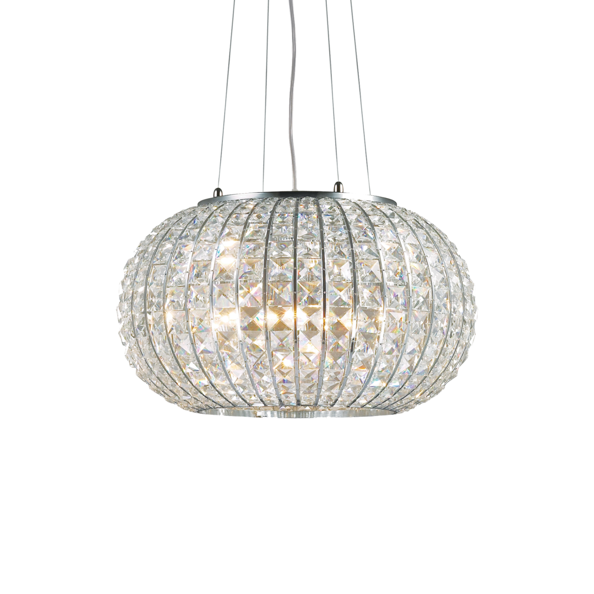 Люстра подвесная Ideal Lux Calypso SP5 Хром E27 044200