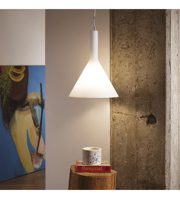 Светильник подвесной Ideal Lux Cocktail SP1 Big Белый E27 074313